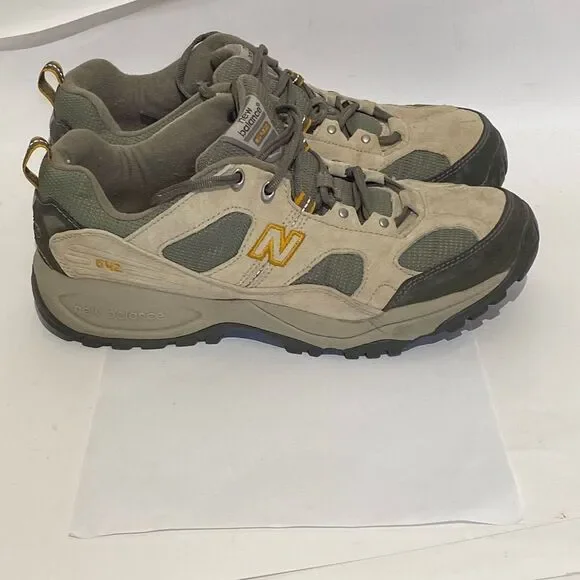 New Balance Men's Beige Gray Country Trail Walkers 642 Hiking Sneakers Size 10 - Picture 1 of 11